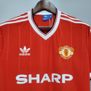 Manchester United 1983 Home Classic/Retro Jersey – Fan Version