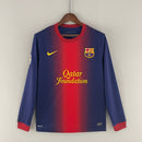 Barcelona 12/13 Home Classic/Retro Long Sleeve Jersey – Fan Version