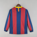 Barcelona 10/11 Home Classic/Retro Long Sleeve Jersey – Fan Version