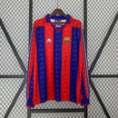 Barcelona 96/97 Home Classic/Retro Long Sleeve Jersey – Fan Version