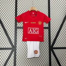 Manchester United 07/08 Special Edition Home Classic/Retro Kit Set – Kids