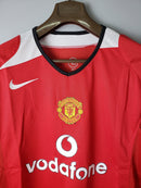 Manchester United 2005 Home Classic/Retro Long Sleeve Jersey – Fan Version