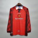Manchester United 1996 Home Classic/Retro Long Sleeve Jersey – Fan Version