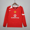 Manchester United 04/05 Home Classic/Retro Long Sleeve Jersey – Fan Version