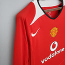 Manchester United 04/05 Home Classic/Retro Long Sleeve Jersey – Fan Version