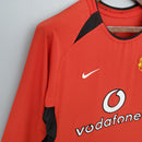 Manchester United 02/03 Home Classic/Retro Long Sleeve Jersey – Fan Version