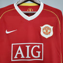 Manchester United 06/07 Home Classic/Retro Long Sleeve Jersey – Fan Version