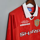 Manchester United 99/00 Home Classic/Retro Long Sleeve Jersey – Fan Version
