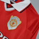 Manchester United 99/00 Home Classic/Retro Long Sleeve Jersey – Fan Version