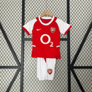 Arsenal 02/04 Home Classic/Retro Kit Set – Kids