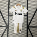 Real Madrid 11/12 Home Classic/Retro Kit Set – Kids