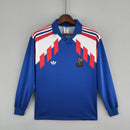 Francia 88/89 Home Classic/Retro Long Sleeve Jersey – Fan Version