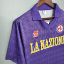 Fiorentina 89/90 Home Classic/Retro Jersey – Fan Version