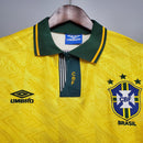 Brasil 91/93 Home Classic/Retro Jersey – Fan Version
