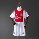 Ajax 25/26 Home Kit Set – Kids