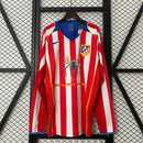 Atletico de Madrid 04/05 Home Classic/Retro Long Sleeve Jersey – Fan Version