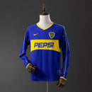 Boca Juniors 03/04 Home Classic/Retro Long Sleeve Jersey – Fan Version