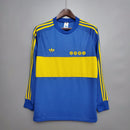 Boca Juniors 1981 Home Classic/Retro Long Sleeve Jersey – Fan Version