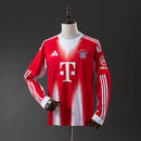 Bayern Munich 25/26 Home Long Sleeve Jersey – Fan Version