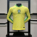 Brasil Americas Cup 2024 Home Long Sleeve Jersey – Player Version