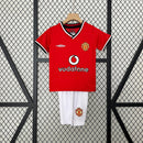 Manchester United 00/01 Home Classic/Retro Kit Set – Kids