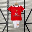 Manchester United 05/06 Home Classic/Retro Kit Set – Kids