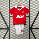 Manchester United 10/11 Home Classic/Retro Kit Set – Kids