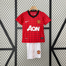 Manchester United 12/13 Home Classic/Retro Kit Set – Kids