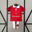 Manchester United 96/97 Home Classic/Retro Kit Set – Kids
