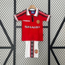 Manchester United 98/99 Home Classic/Retro Kit Set – Kids