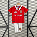 Manchester United 99/00 Home Classic/Retro Kit Set – Kids