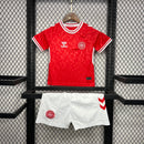 Dinamarca  2024 Home Kit Set – Kids