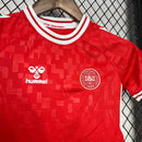 Dinamarca  2024 Home Kit Set – Kids