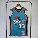 Detroit Pistons 98/99 Home Classic/Retro Jersey – Fan Version