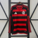 Flamengo 25/26 Home Long Sleeve Jersey – Fan Version
