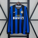 Inter Milan 09/10 Home Classic/Retro Long Sleeve Jersey – Fan Version