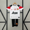 Manchester United 10/11 Away Classic/Retro Kit Set – Kids