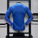 Italia  2024 Home Long Sleeve Jersey – Player Version