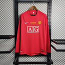 Manchester United 2008 Home Long Sleeve Jersey – Fan Version