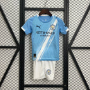 Manchester City 25/26 Home Kit Set – Kids