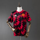 Manchester United Calentamento 25/26 Home Jersey – Fan Version