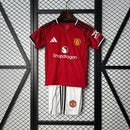 Manchester United 25/26 Home Kit Set – Kids