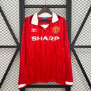Manchester United 92/94 Home Classic/Retro Long Sleeve Jersey – Fan Version