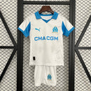 Olympique de Marseille 25/26 Home Kit Set – Kids
