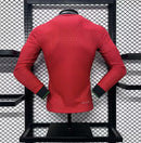 Portugal  2024 Home Long Sleeve Jersey – Player Version