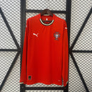 Portugal Home Long Sleeve Jersey – Fan Version