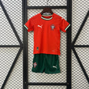 Portugal 2025 Home Kit Set – Kids