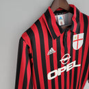 Milan 99/00 Home Classic/Retro Long Sleeve Jersey – Fan Version