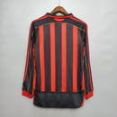 Milan 06/07 Home Classic/Retro Long Sleeve Jersey – Fan Version