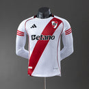 River Plate 25/26 Home Long Sleeve Jersey – Fan Version